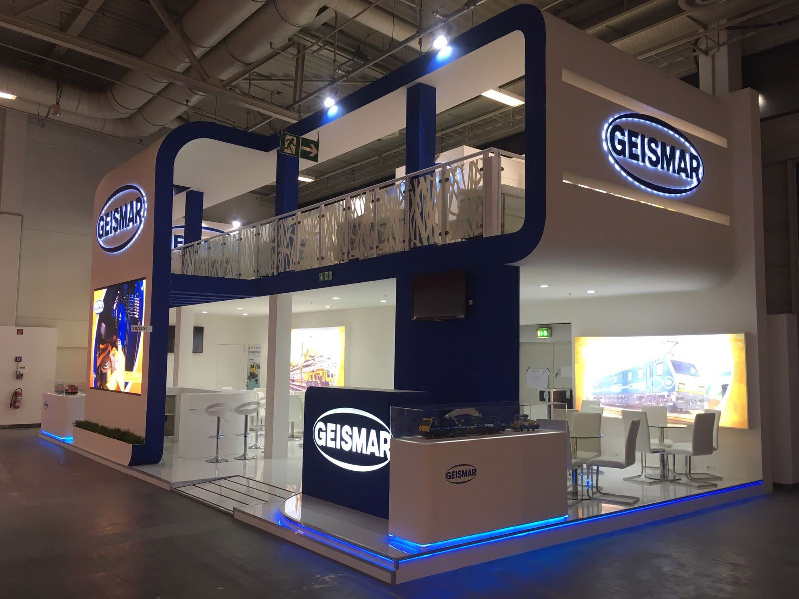 Exhibition booth support at Messe Berlin