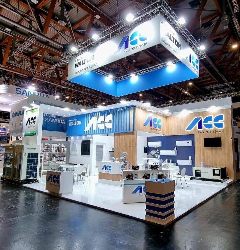 Exhibition booth support at NurnbergMesse