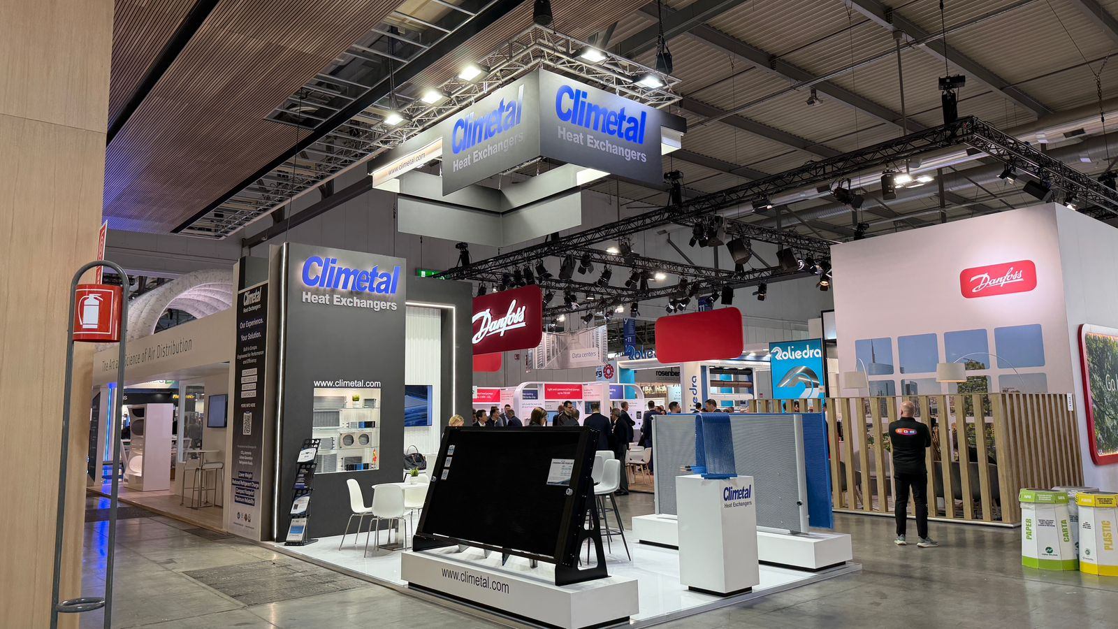 Climetal MCE Expo exhibition booth project