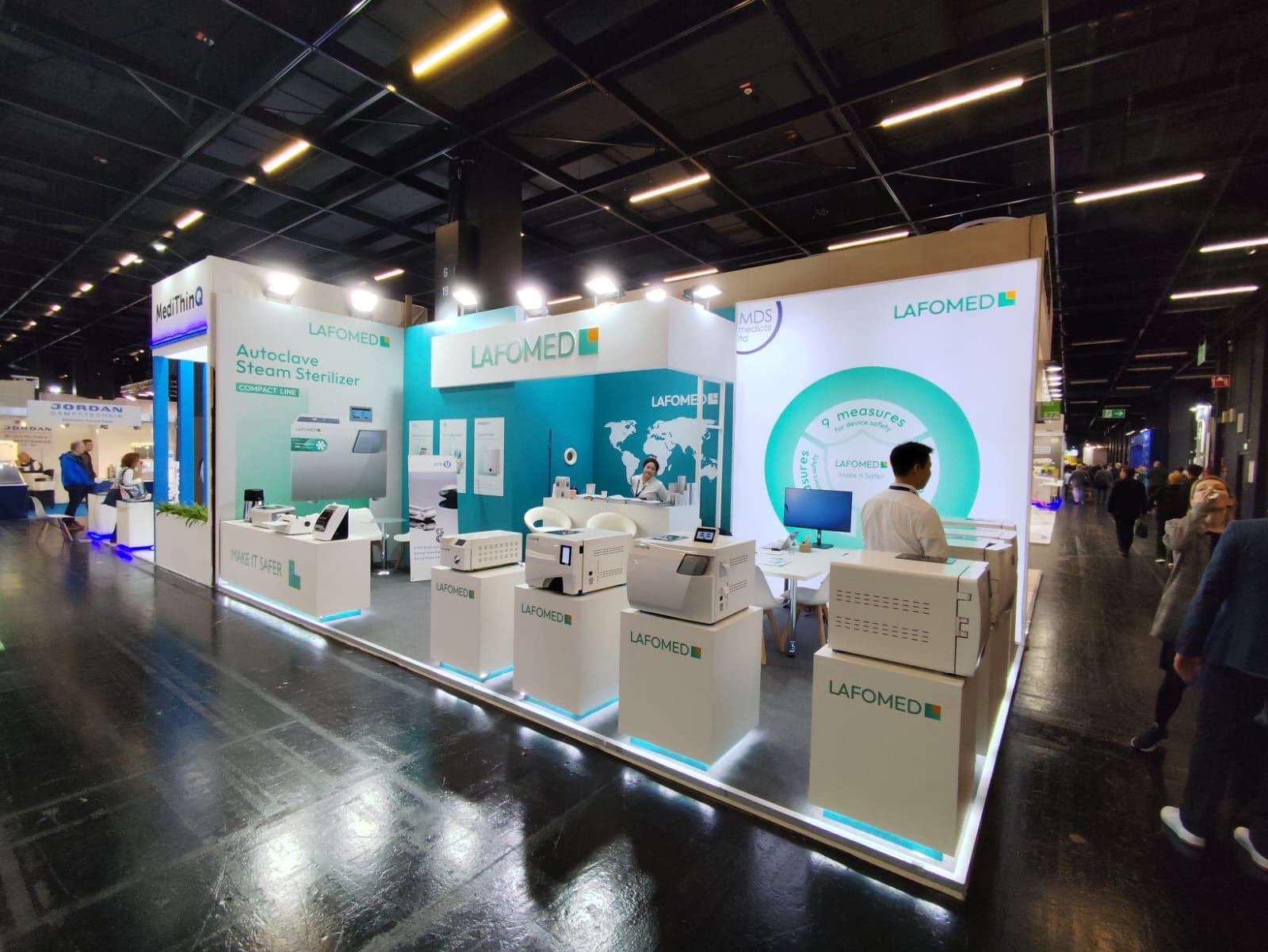 IDS Messe Cologne exhibition booth project