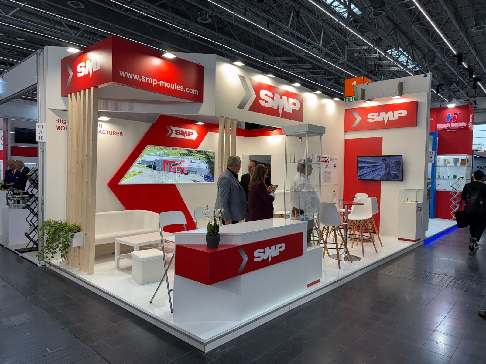 Messebau exhibition booth project in Germany
